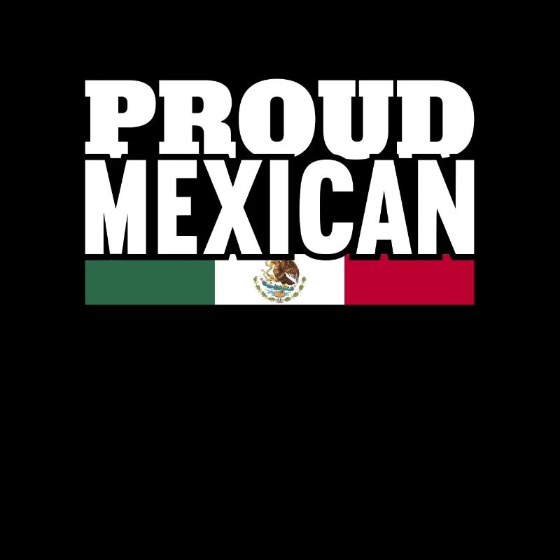 Fier mexicain Mexique Drapeau mexicain Mexicains
