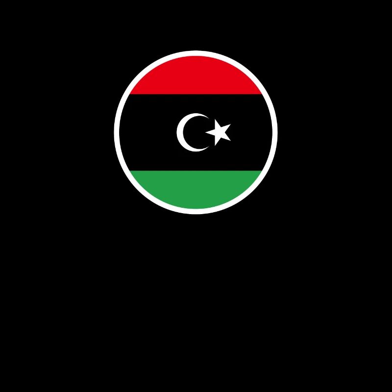 Libyen Libysche Flagge Libyer