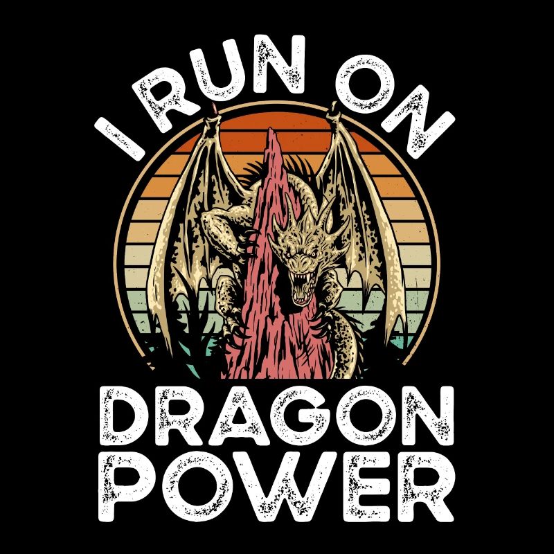 I run with dragon power