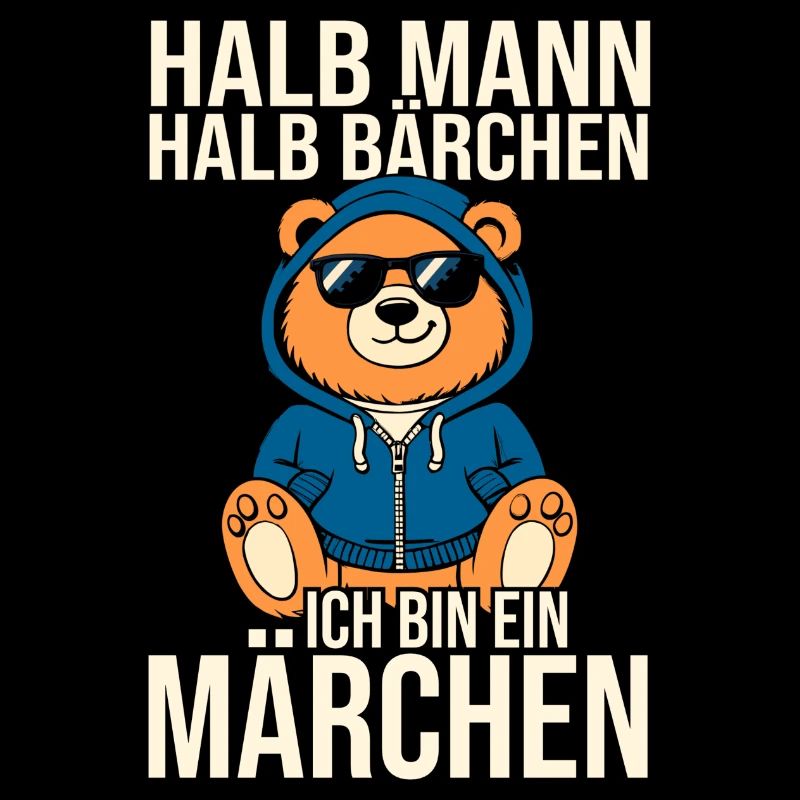 Bär halb Mann halb Bärchen Märchen Partner