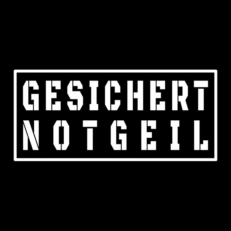 Gesichert Notgeil Vatertag Malle Style