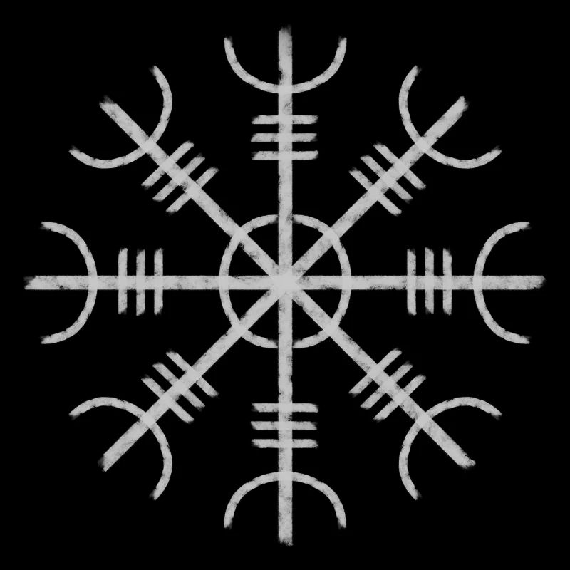 Heaume de awe wikinger Symbol