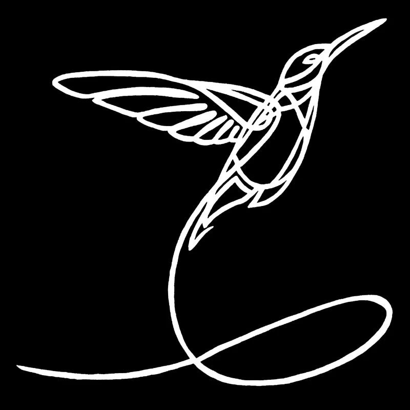 Oiseau étrange blanc