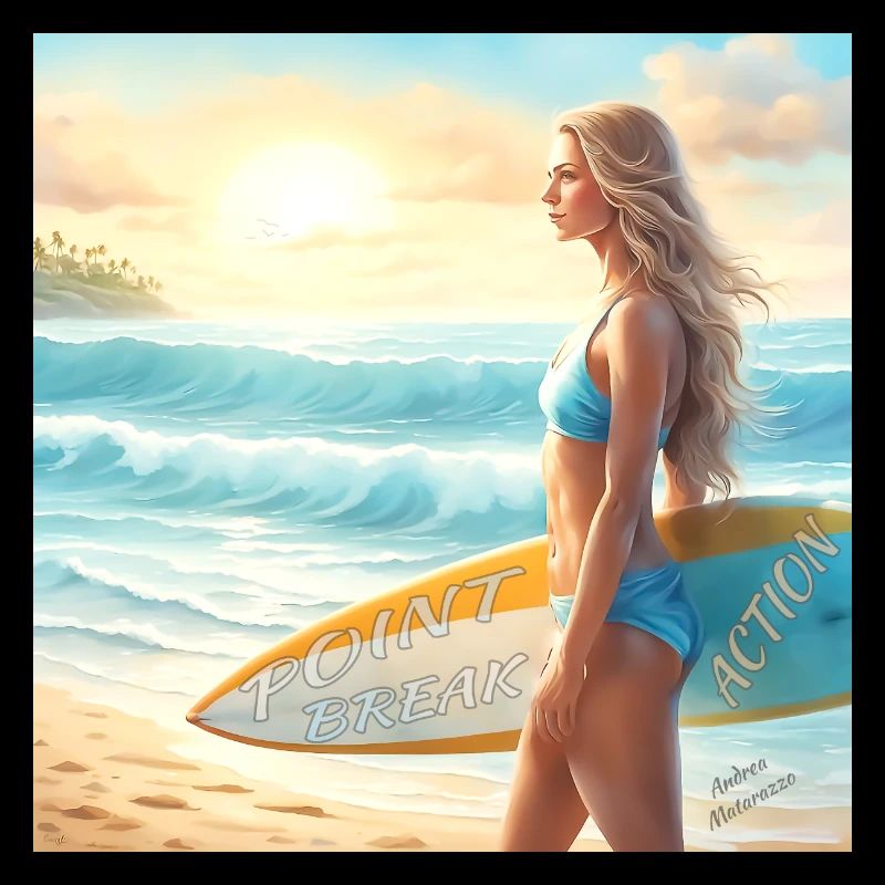 Mädchen Action Surf Point Break 2