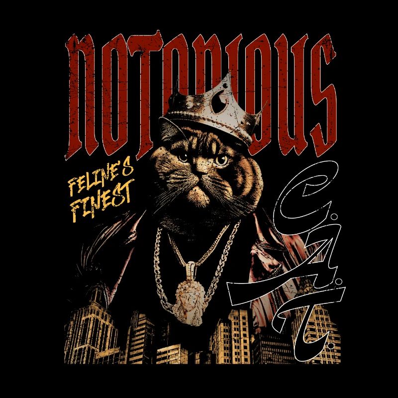 Notorious Cat – Hip-Hop Katze
