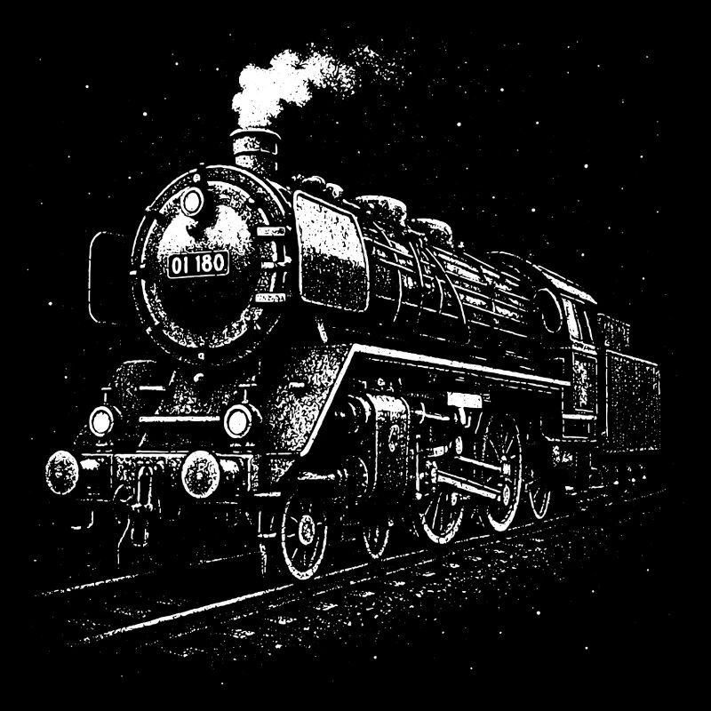 Géant d’acier la nuit