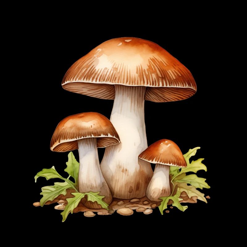 Pendule de la forêt de champignons