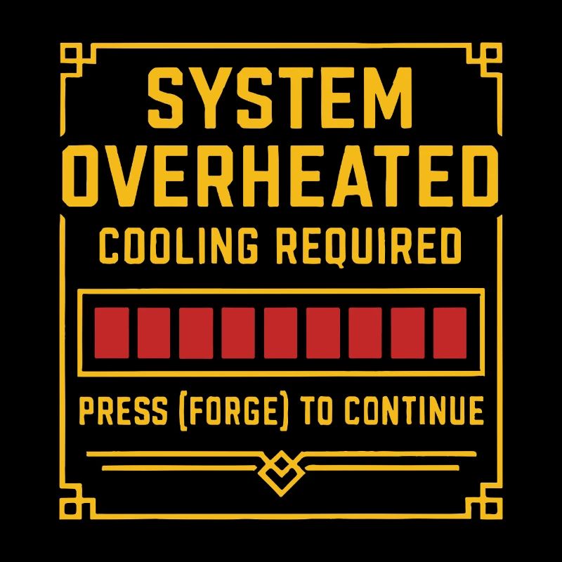 System Overheat – Forge Tee