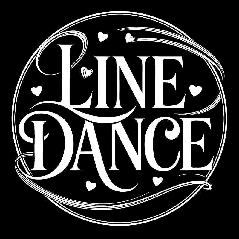 Playful line dance design