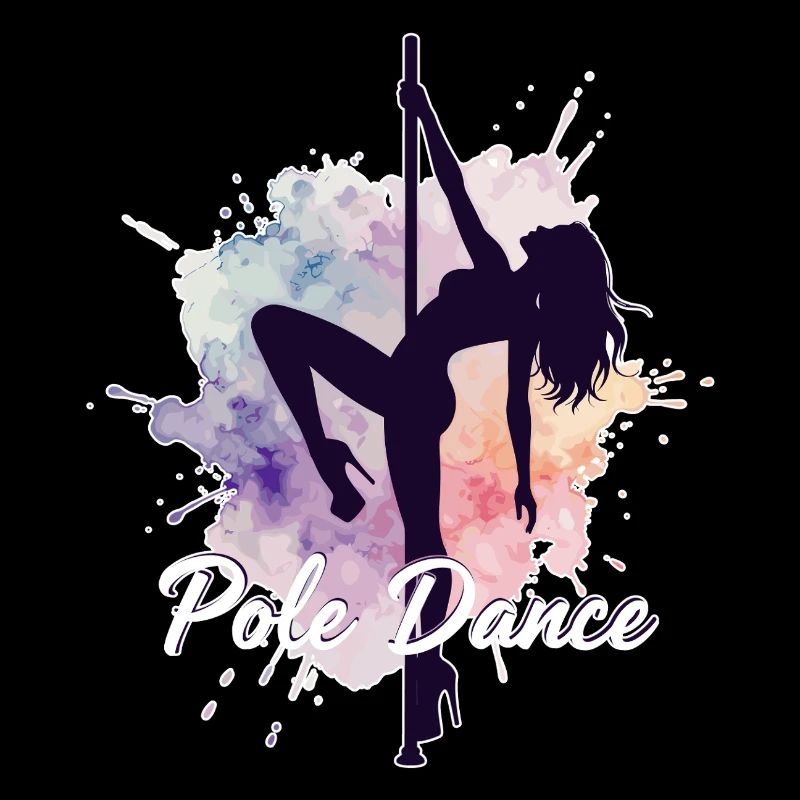 Pole Dance Pole Dancers Watercolor Strong Gift