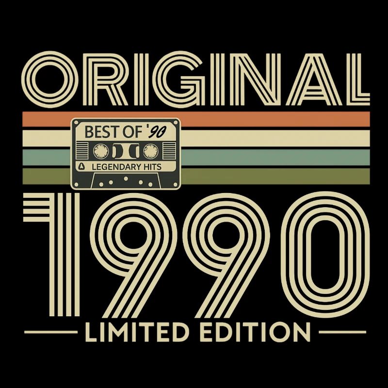 Original 1990 Édition Limité Vintage