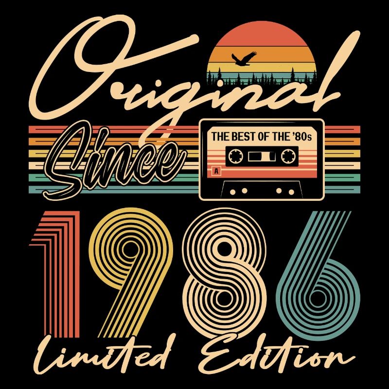 40e anniversaire, 40 ans, original 1986