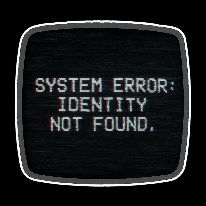 System Error Identity Not Found