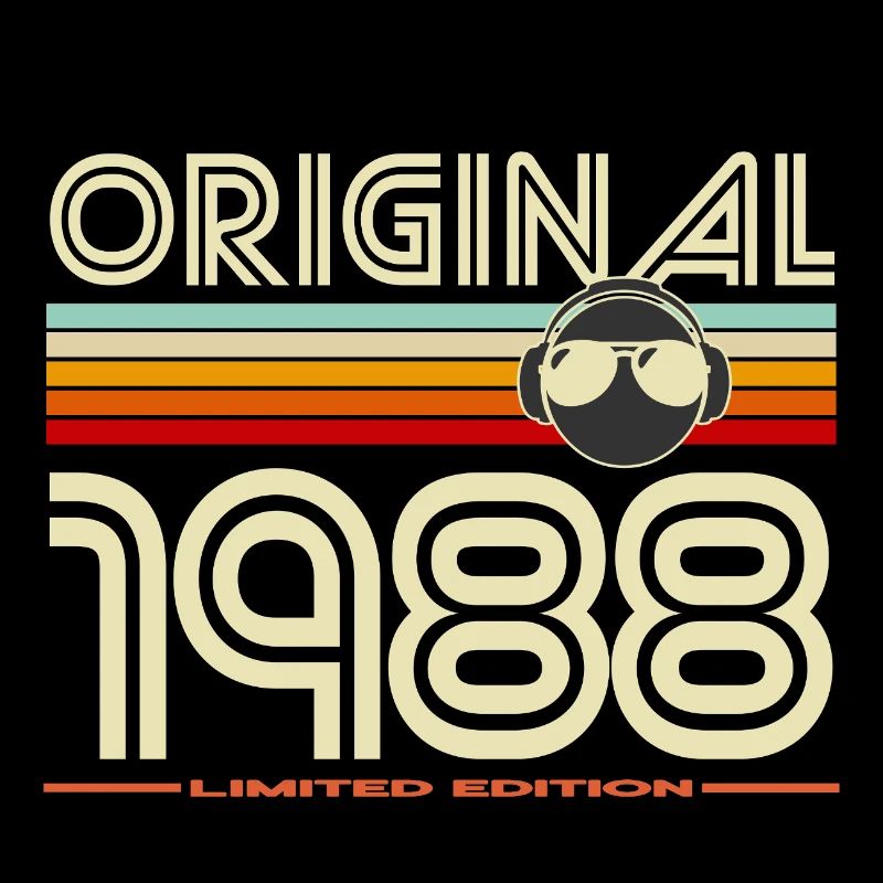 Original 1988 Édition Limitée Retro