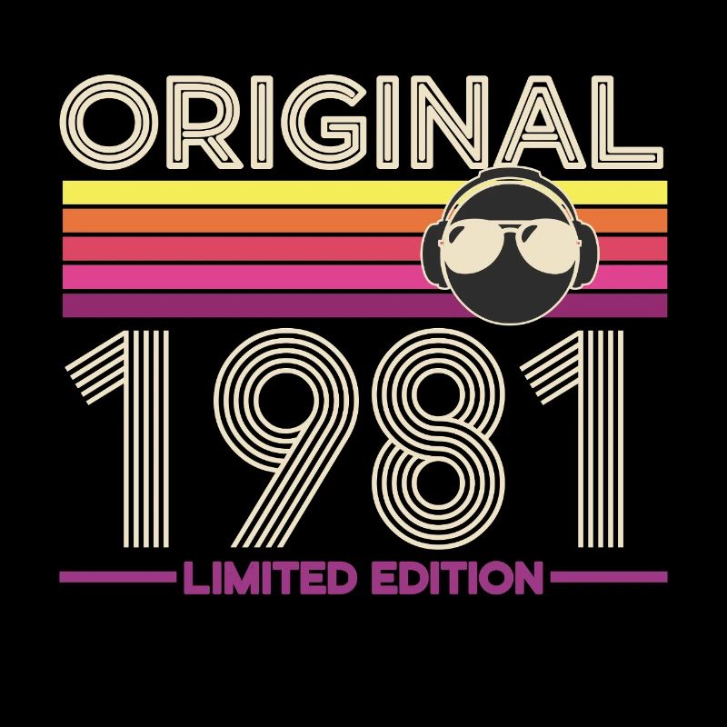 Originale Retro Limited Edition von 1981