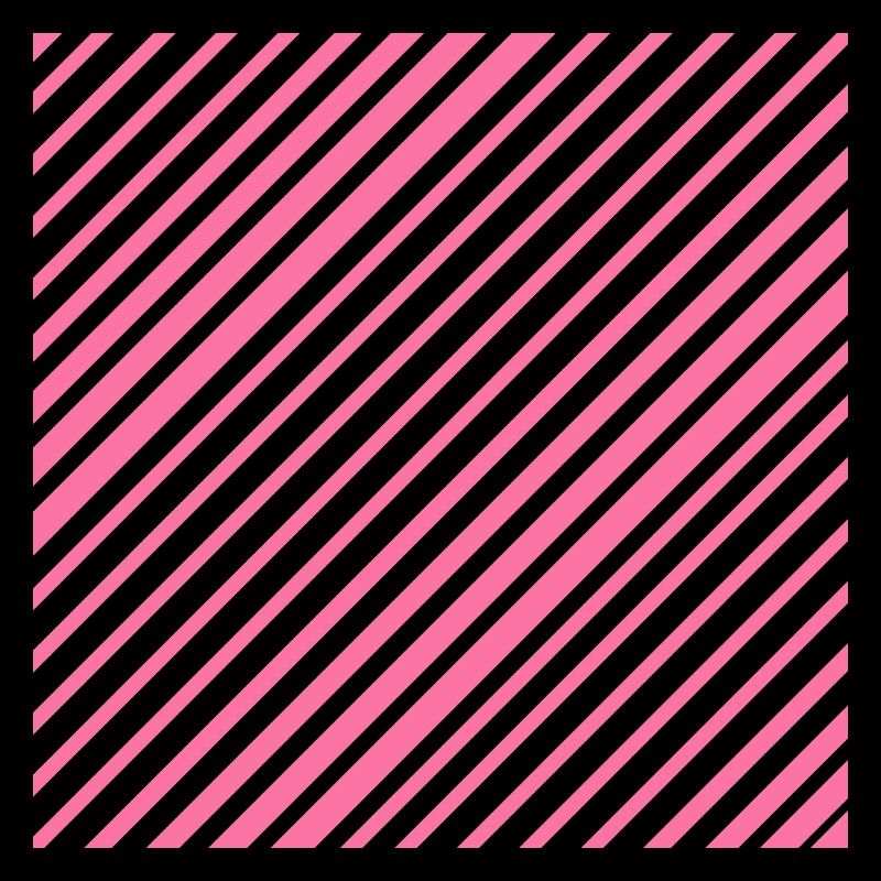 Graphic lines with diagonal stripes L pink