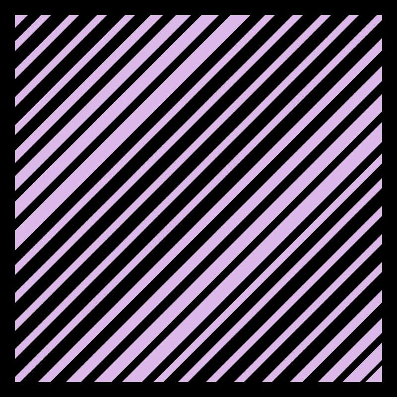 Graphic lines with diagonal stripes L lilac