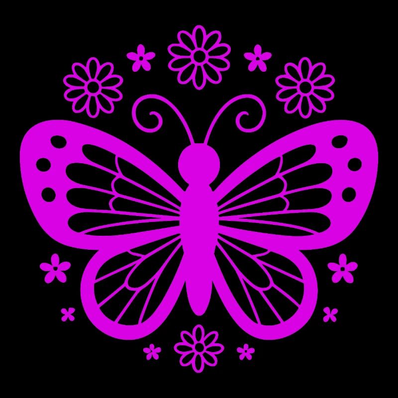 Pink Butterfly Flower Dream