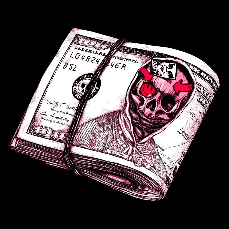 Schädel-Dollar