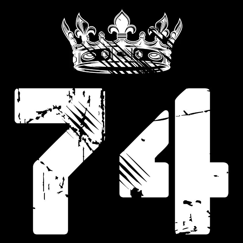 74 Zahl Krone