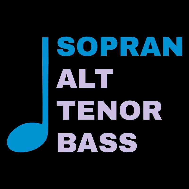 SATB mit Note - Sopran