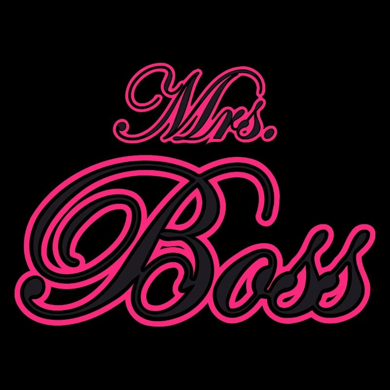 Mrs Frau Chefin Ehefrau Geschenk