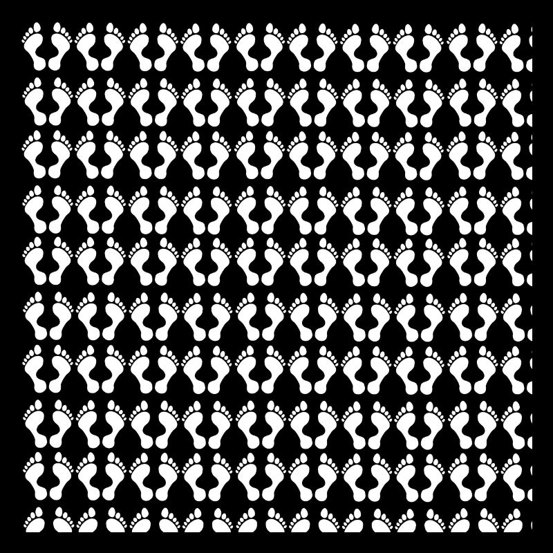 customized, feet pattern