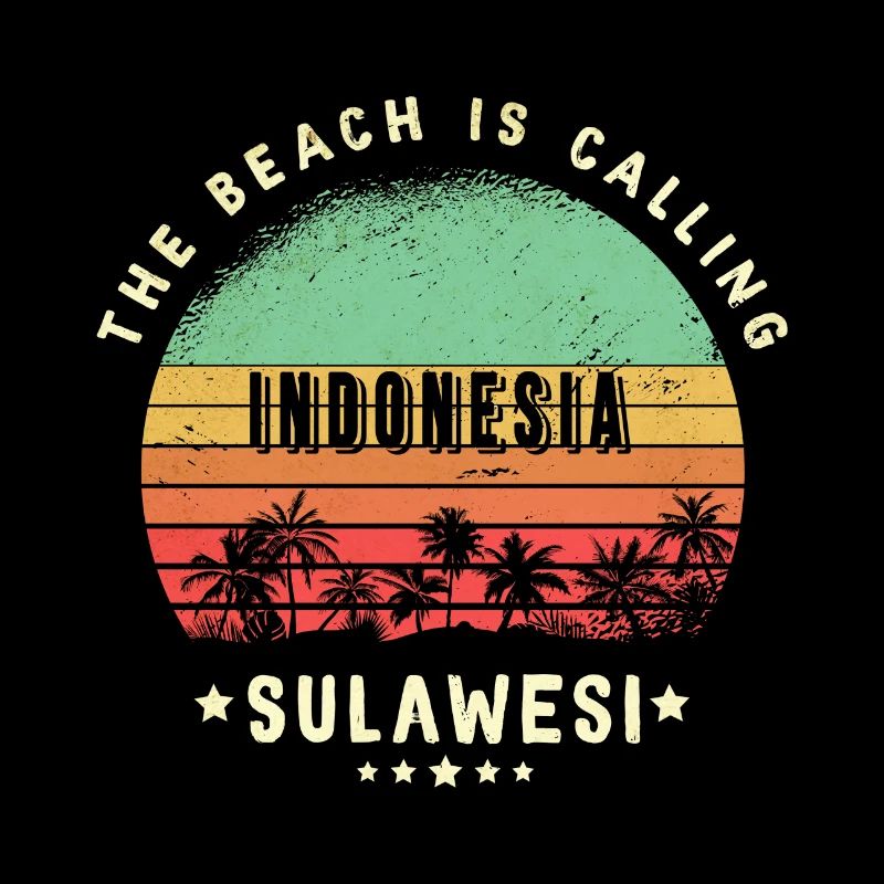 conception de plage sulawesi indonésie