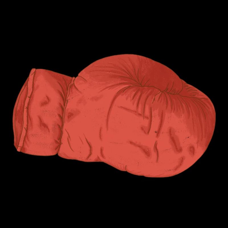 roter Boxhandschuh Boxen Kampfsport