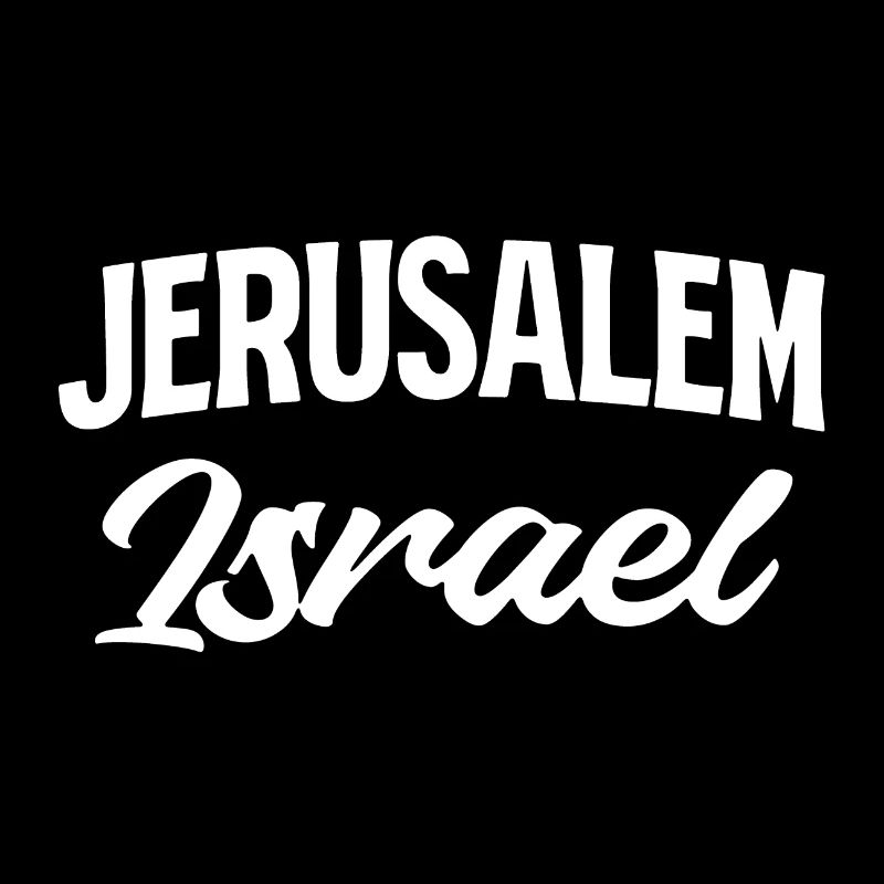 Jerusalem Israel Script Stil