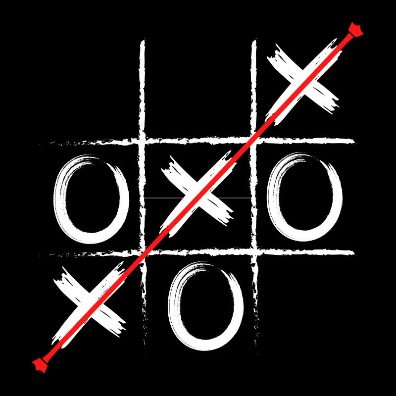 Tic Tac Diagonal Rot