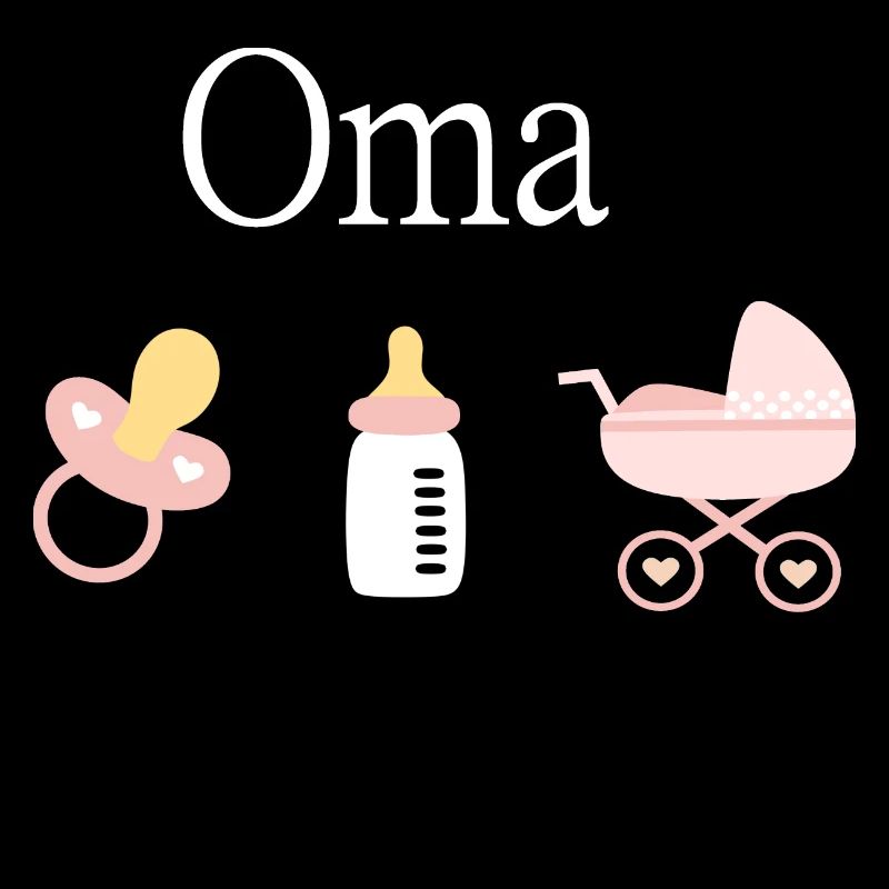 Oma 2023 Geburt Mädchen Vorlage personalisierbar