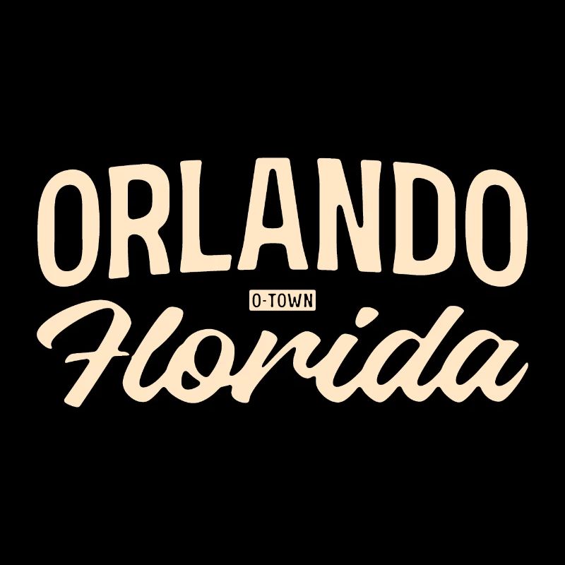 Orlando Florida Vintage Script