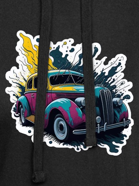 Farbiger Oldtimer Spritzer