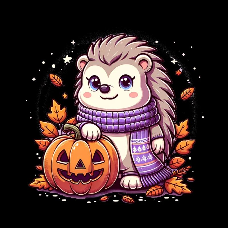 Halloween, hérisson