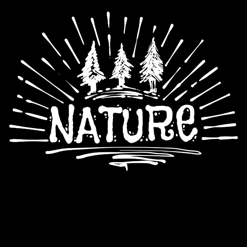 Natur Chillen Camping Wanderlust Spruch Wanderer