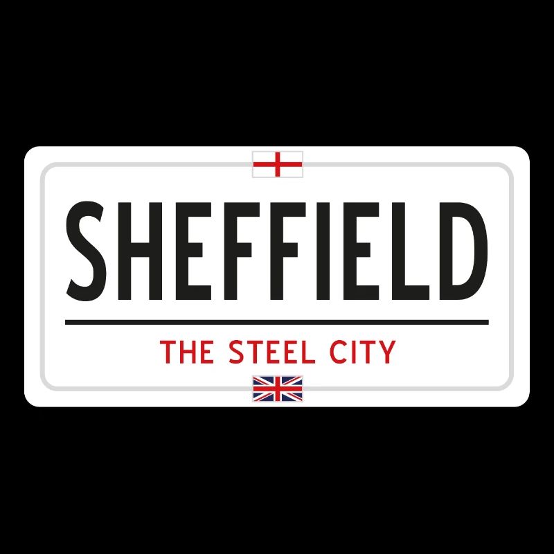 Ortsschild Sheffield