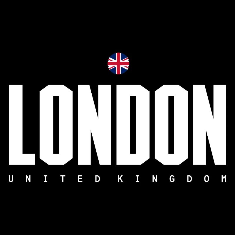 Drapeau britannique du bloc audacieux de Londres