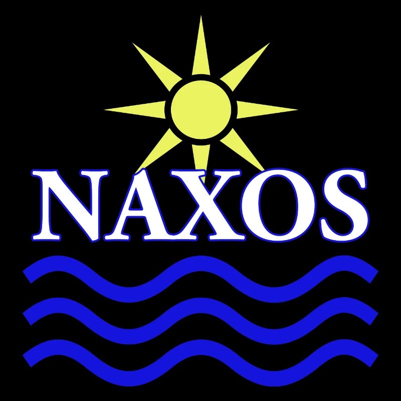 Conception du logo Naxos Sun and Waves