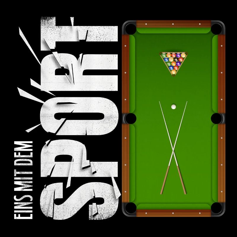 Eins mit dem Sport - Billard
