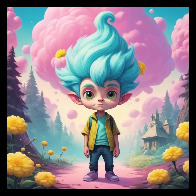 Goblin im Märchenwald