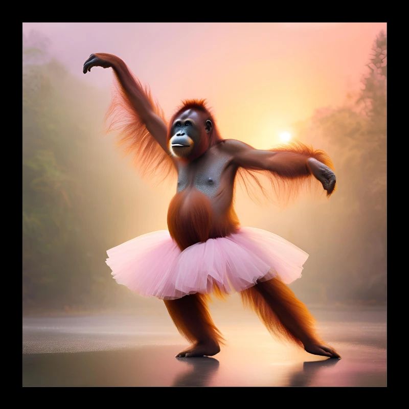 primate, orangutan, monkey