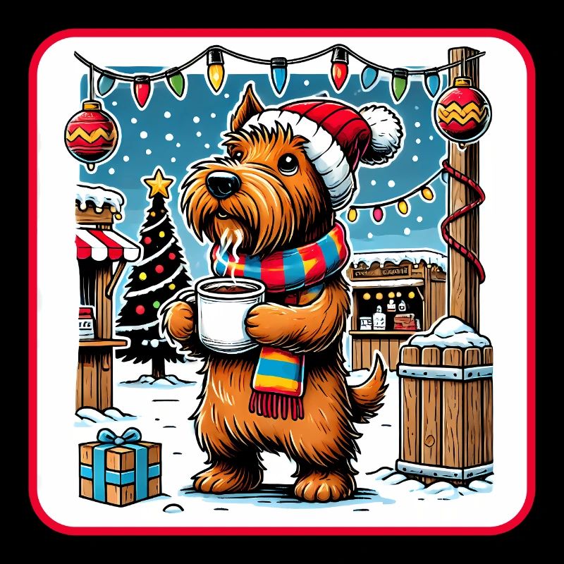 Marché de Noël Scottish Terrier