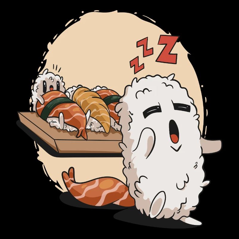 Sleeping sushi