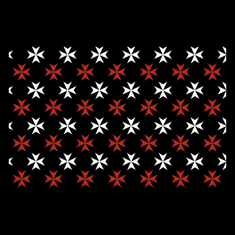 Maltese cross pattern