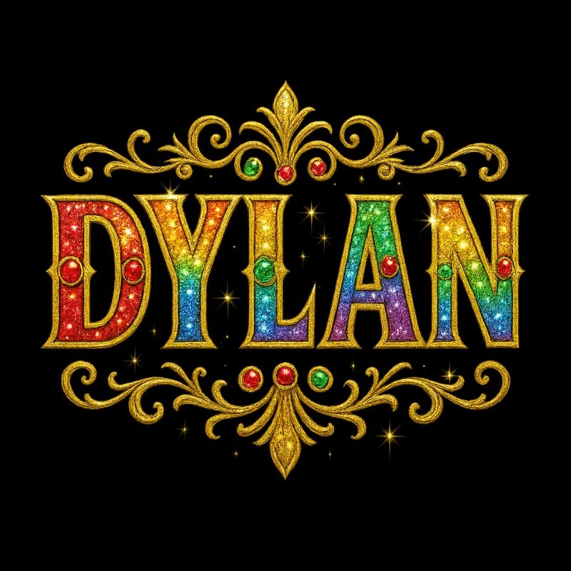 DYLAN Glitter Gold Sequins