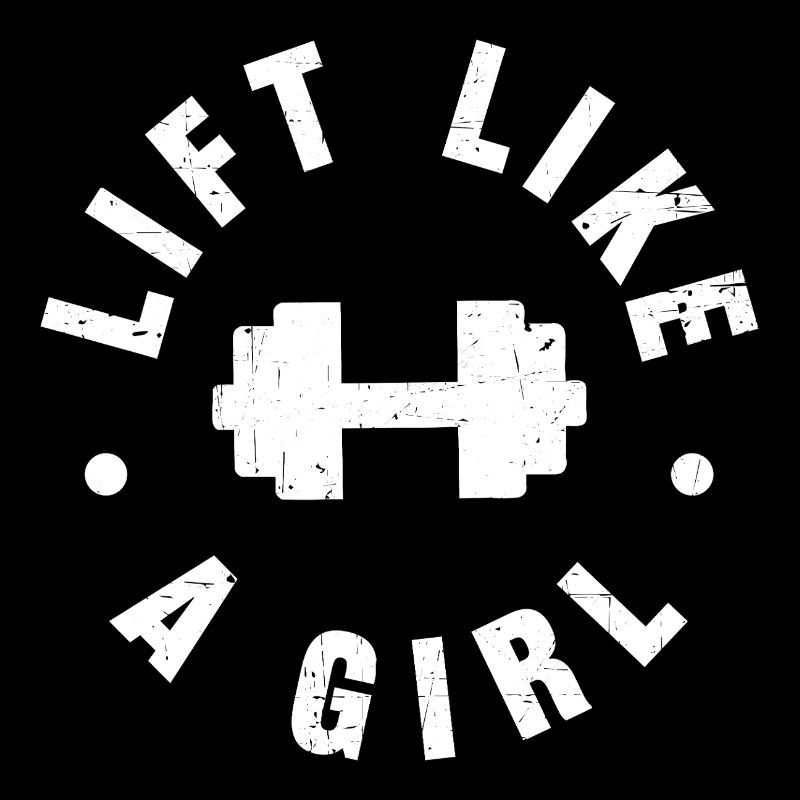 Heben Sie wie ein Mädchen