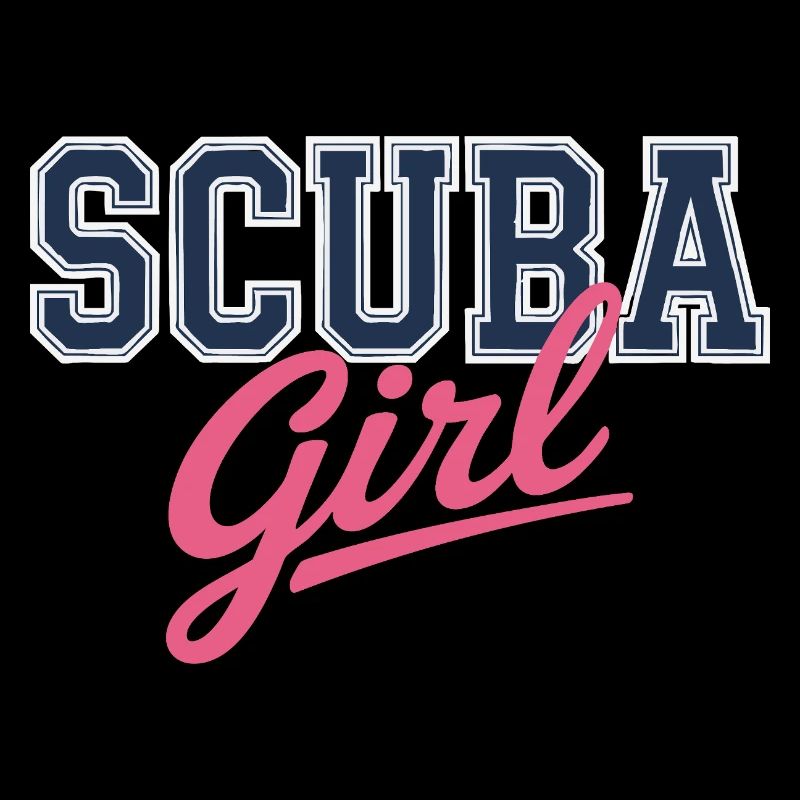 Conception de fille de plongée