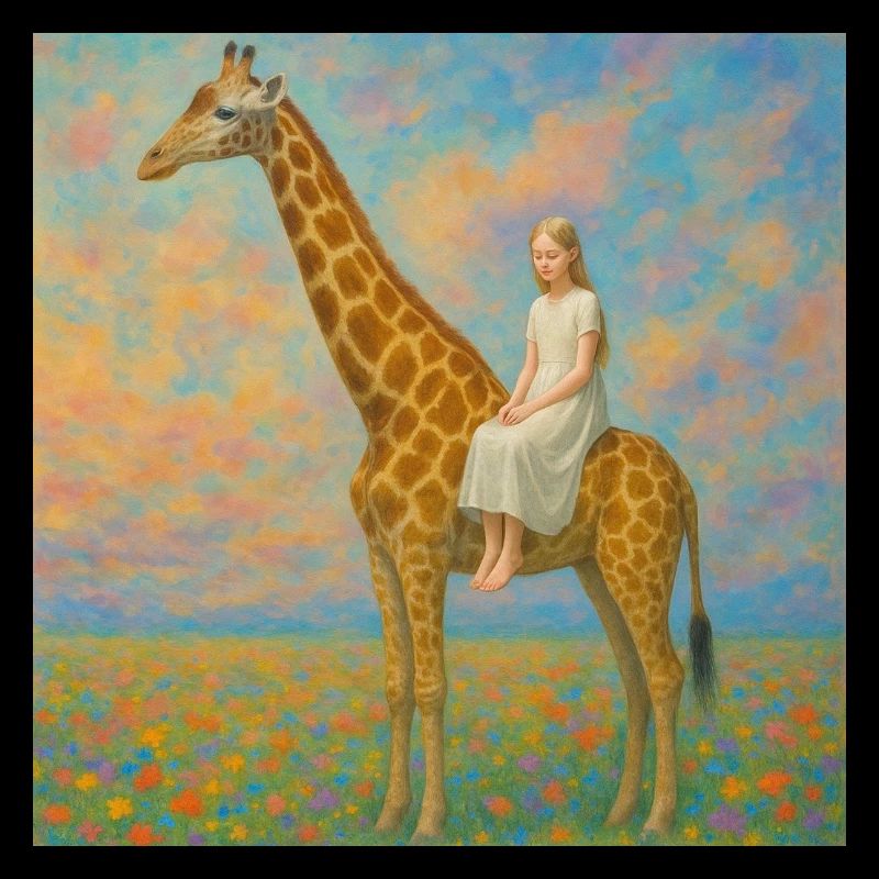 Träumen mit der Giraffe 