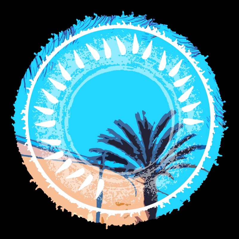 Paysage de plage tropicale